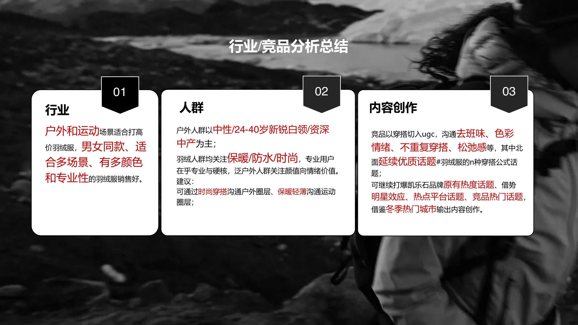 凯乐石2024Q4高山羽绒服种草方案｜第 15 页